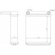 RADiATOR DE ÎNCĂLZIRE MB SPRINTER TOATE MODELELE 95-06 0038353501
