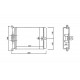 ÎNCĂLZITOR MERCEDES-BENZ W140 2.8-6.0 3.0-3.5TD C140 91-99 1408300761