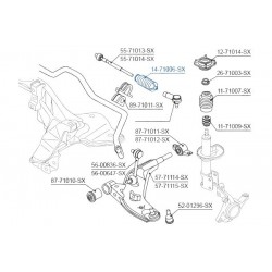 PROTECTOR CU SERVODIRECȚIE MAZDA 626 GE 92-97 GA2A3212X