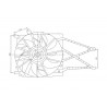 VENTILATOR RADIATOR OPEL ASTRA ZAFIRA 1.6-2.2 98-05 1314539