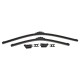 Ștergătoare fără articulație (plate), set 600 24+450 18, prindere laterală VW CADDY TOURAN 288900838R