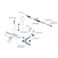 Pivot basculă PEUGEOT 406 405 95 605 89 96233739