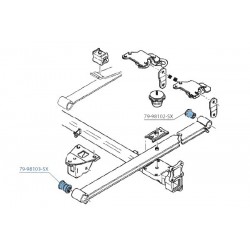 Bucșă arc foi FIAT NUOVO DUCATO, PEUGEOT BOXER 94 5102 J2