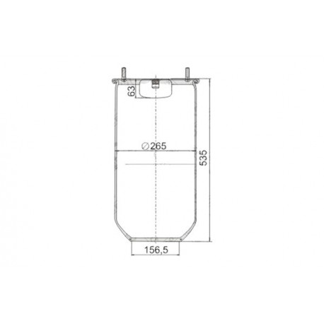 Pernă pneumatică SCHMITZ, WEWELER 015323