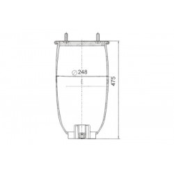 Pernă pneumatică ROR 9463281401S
