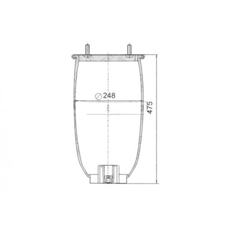 Pernă pneumatică ROR 9463281401S