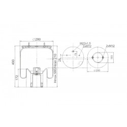 Pernă de aer ROR CF1526033