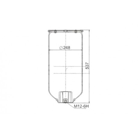 Perna pneumatică SCHMITZ, WEWELER US06285S