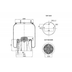 Perna pneumatică SAF 3 229 0041 00