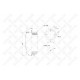 Perna pneumatică SCHMITZ 016512