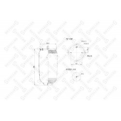 Perna pneumatică SCHMITZ 016512