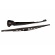 Braț ștergător spate VW Golf 97-05 / Octavia Combi 96-10 / A3 96-03 (cu cârlig) complet cu ștergător 350 mm