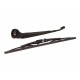Braț ștergător spate VW Golf 97-05 / Octavia Combi 96-10 / A3 96-03 (cu cârlig) complet cu ștergător 350 mm