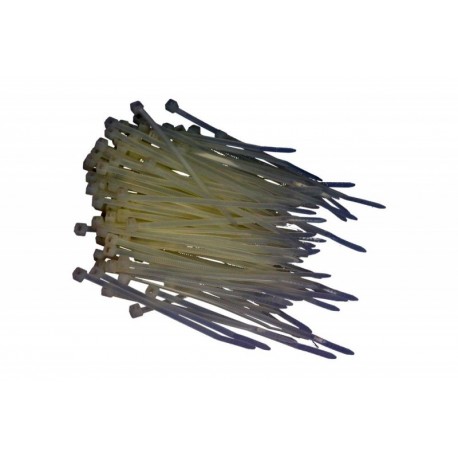 Colier de plastic 3x80 (1 pachet 100 buc) alb