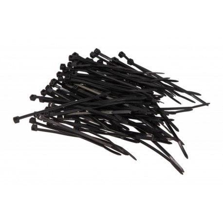 Colier de plastic 3x80 (1 pachet 100 buc) negru