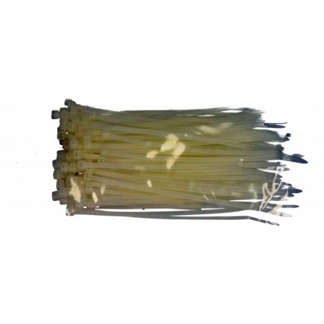 Colier de plastic 4x150 (1 pachet 100 buc) alb