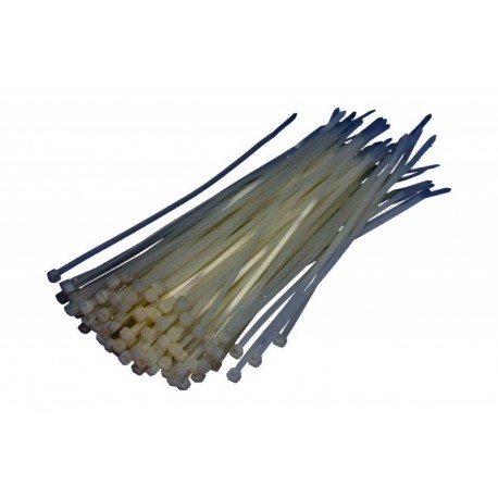 Colier de plastic 4x200 (1 pachet 100 buc) alb