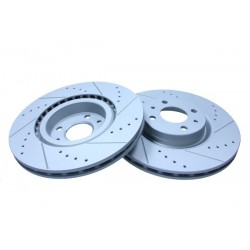 Disc de frână față FIAT STILO DOBLO 05- BRAVO 06- MAREA LYBRA 284MM perforat și canelat