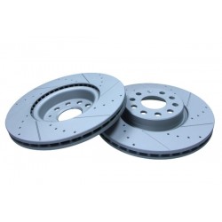 Disc de frână față VW PASSAT 05- 312x25 SUPERB GOL perforat și canelat 100330000