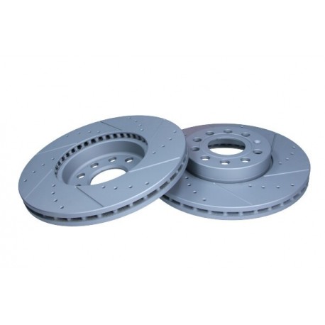 Disc de frână față VW GOLF 5 A3 OCTAVIA CADDY TOURAN 288x25 perforat și canelat
