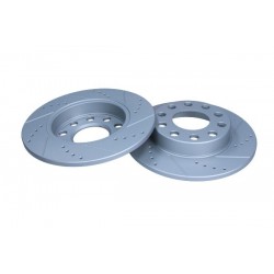 Disc de frână spate VW A4 1.6 00-08 245x10 perforat și canelat 100124375