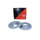 Disc de frână spate VW A4 1.6 00-08 245x10 perforat și canelat 100124375