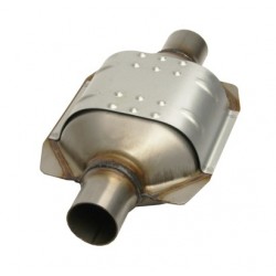 Catalizator universal ceramic oval pentru motoare până la 1500cc E2 45