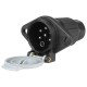 Priză remorcă 7 PIN, 24V, tip S, din plastic