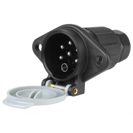 Priză remorcă 7 PIN, 24V, tip S, din plastic