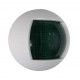 Lampa de navigație rotundă verde pentru barcă/iaht