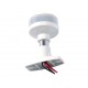 Lampa de navigație LED albă 10 cm 360° pentru barcă