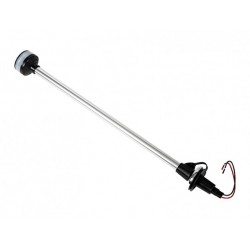 Lampa de navigație 60 cm albă/neagră pentru barcă