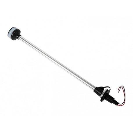 Lampa de navigație 60 cm albă/neagră pentru barcă