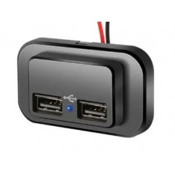 Priză USB dublă/Încărcător dublu 12V pentru barcă/iaht