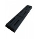 Protector parâmă de ponton negru 100x22 cm