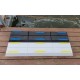 Protector parâmă de ponton alb 100x12 cm