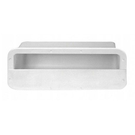 Compartiment de depozitare/poliță tip "rândunică" 170x420 mm alb pentru barcă