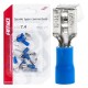 Conectori femelă tip spade cu ramificație plată / Conectori tip spade femelă cu extensie masculină