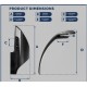 Hidro-stabilizator pentru motor outboard 40-250 CP pentru barcă/iaht