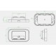 Priză USB/USB Tip-C încărcător dublu 12V-24V pentru barcă/iaht