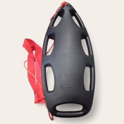 Geamandură de siguranță profesională Pamelka, neagră, 80 cm, pentru barcă