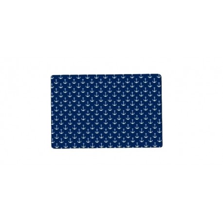 Covoraș decorativ cu ancore mici 60 x 40 cm pentru barcă, cadou