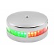 Lampa de navigație LED rotundă roșu-verde pentru barcă și iaht