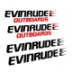 Autocolante Evinrude E-TEC