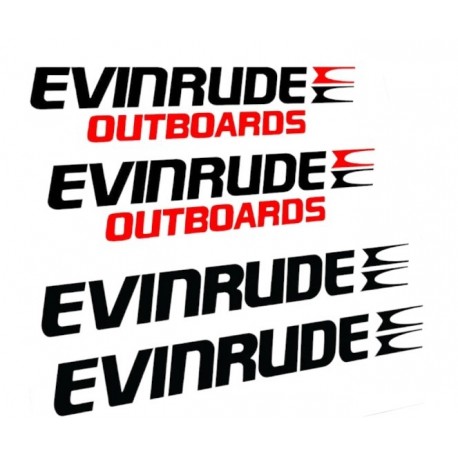 Autocolante Evinrude E-TEC