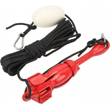 ANCORĂ PLIABILĂ 1.5KG PENTRU SKIJET ROȘIE