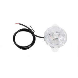 Lampă LED cu efecte variabile, lumină albastră constantă sau intermitentă 12/24V