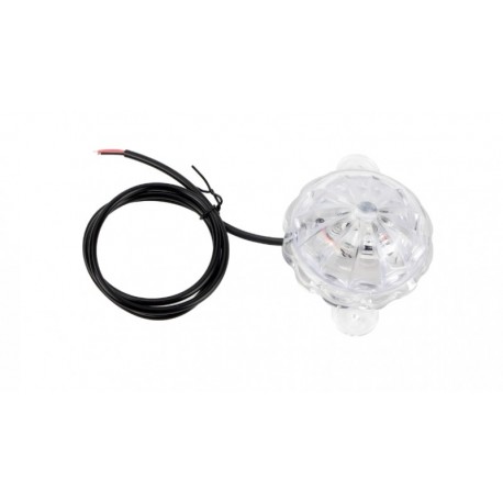 Lampă LED cu efecte variabile, lumină albastră constantă sau intermitentă 12/24V