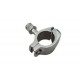 Clema balustradă bimini cu balama și montaj pentru tub de 22 mm pentru barcă sau iaht