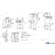 Swivel ancoră inoxidabil 6-8MM